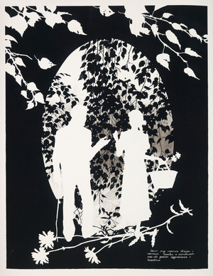 Untitled (No.3) from "House with the Mezzanine" series, 1991 (litho on cream paper)