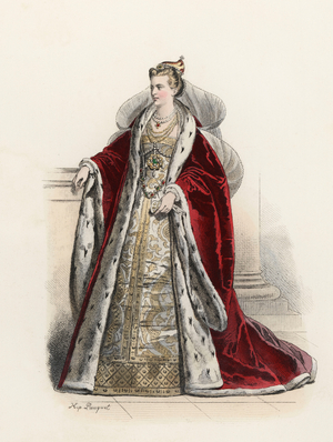 Grand Duchess of Venice, in the modern age ... (engraving)