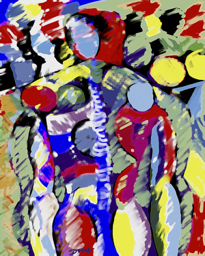Abstract Figures, 2002 (computer graphics)