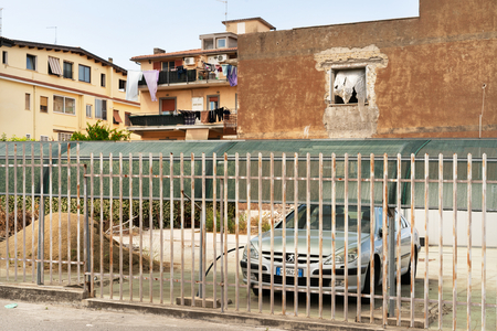 Via Matelica, Corcolle neighborhood, Rome, Italy, May 2017 (photo)