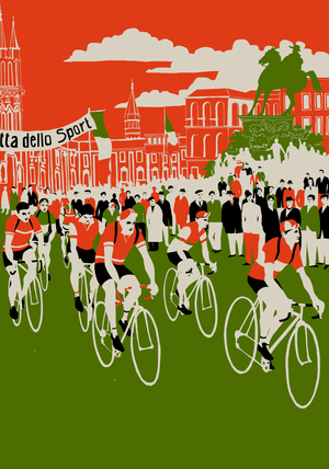 Giro, 2013 (screen print)
