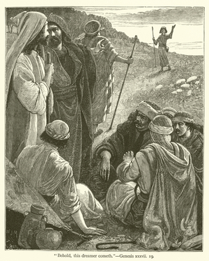 "Behold, this dreamer cometh", Genesis, xxxvii, 19 (engraving)