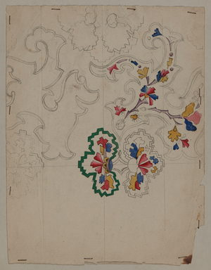 Design Drawing, early 19th century