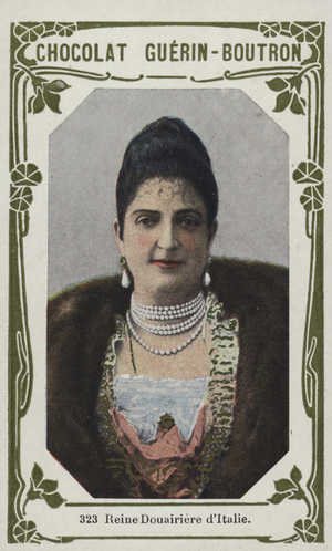 Reine Douairiere d'Italie (coloured photo)