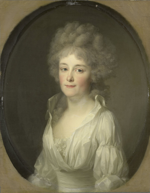 Portrait of Johanna Ferdinanda van Collen, 1793 (oil on canvas)