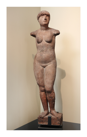 Young Girl (Female Nude), 1938 (terracotta)