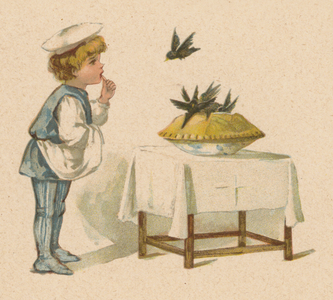 Sing A Song Of Sixpence (chromolitho)