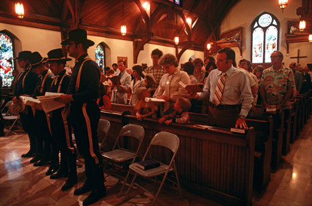 Confederate Anniversary Religious Service, Cheyenne, Wyoming, USA  (photo)