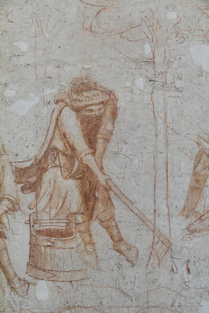 Thebaid, 1336-41 (sinopia)