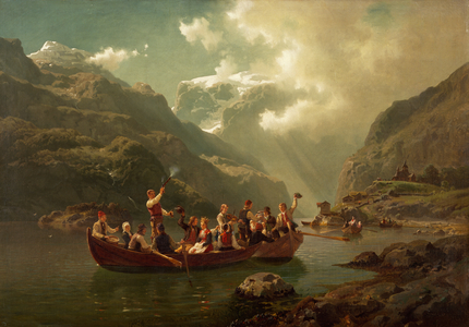 Wedding in Hardanger, 1853 (painting)