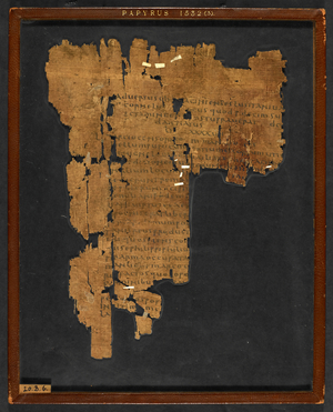 Papyrus  Inv. Nr. 1532, 'Epistle to the Hebrews' (papyrus)