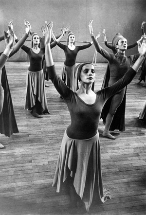 Ballet dancer, 1958 (b/w photo)