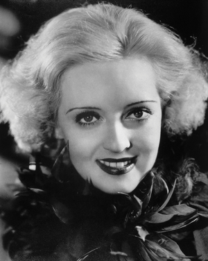 Actress Bette Davis, Publicity Portrait, 1934 (b/w photo)