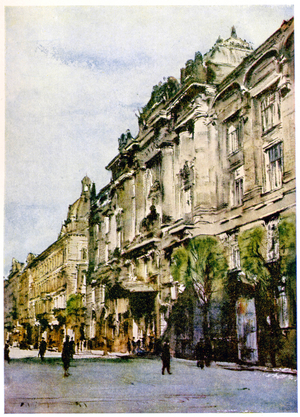 Budapest, the Liszt Ferenc National Conservatory. c.1930 (illustration))