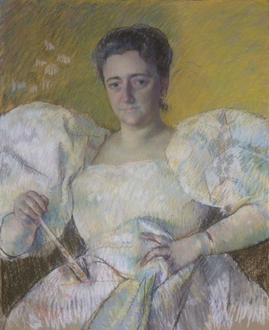 Louisine Havemeter, 1896 (pastel on wove paper and canvas)
