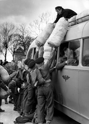 Germany, April 1953 The Norwegian part of the German Brigade's mission is completed, …, 1953 (photo)