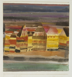 Sel (Salt), 1929 (w/c on paper)