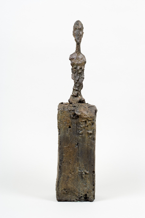 Bust of a Man on a Base, c.1947 (bronze)