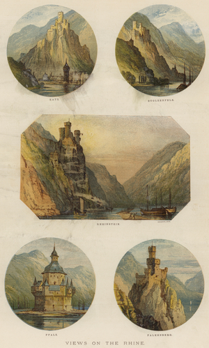 Views on the Rhine (chromolitho)