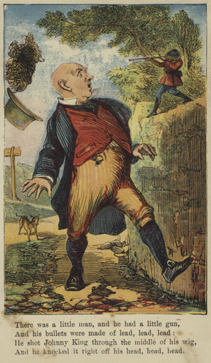 There was a little man (colour litho)