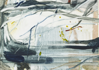 Branches, Victoria Park, 2018 (monotype)