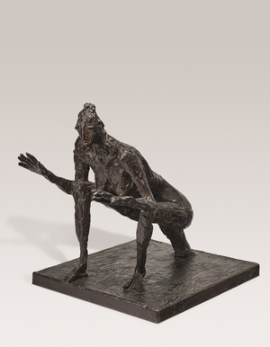 La sauterelle, moyenne, 1945 (bronze with brown patina)
