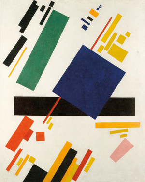 Suprematist Composition, 1916 (oil on canvas)
