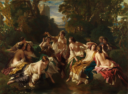 Florinda, 1853 (oil on canvas)