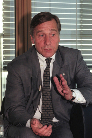 Wolfgang Clement (Germany SPD Minister-President NRW) in Düsseldorf..., 1999 (photo)