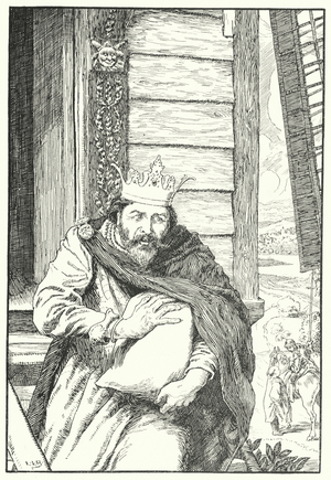 He Stole Three Pecks of Barley-Meal (engraving)