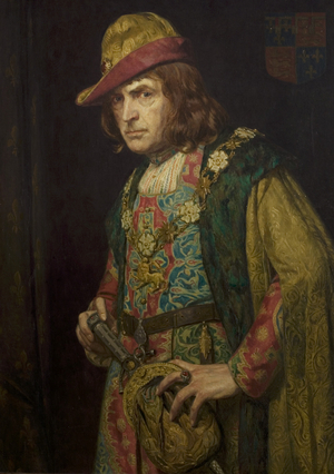 Sir John Martin-Harvey as Richard III, 1920s (oil on canvas)