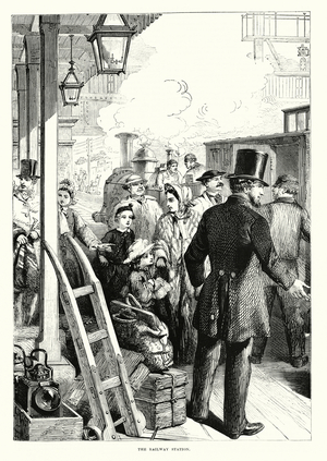 The Railway Station (engraving)