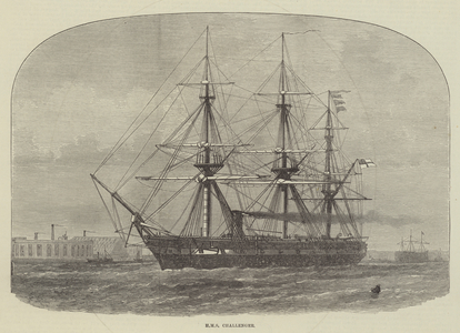 HMS Challenger (engraving)
