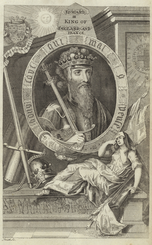 Portrait of Edward III of England (engraving)