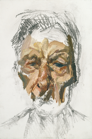 Self Portrait, Fragment, 2004 (oil on canvas)