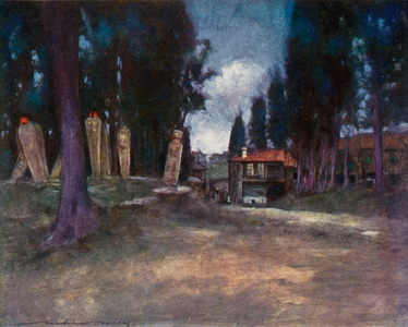 Scutari (colour litho)