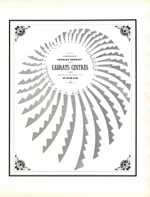 Spiral-Shaped Decorative Elements for Curved Frames (print)