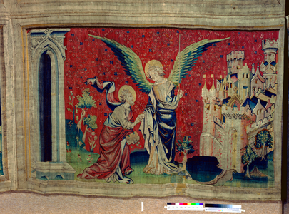 Apocalypse Tapestry, Cartons of the painter Hennequin de Bruges, atelier Nicolas Bataille, 1373-1380 (textile)
