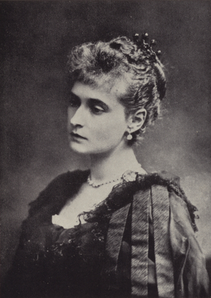 The Tsaritsa in the Early Days of her Married Life (b/w photo)