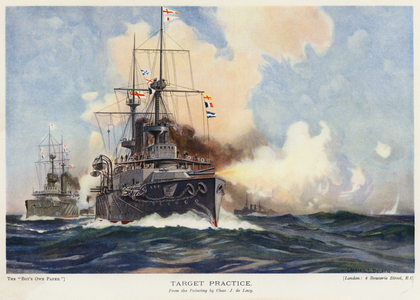 Target Practice (colour litho)