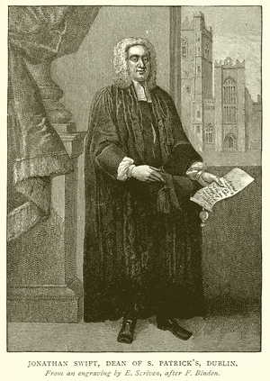 Jonathan Swift, Dean of S. Patrick's, Dublin (engraving)