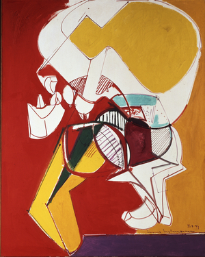 Exaltment, 1947 (oil on canvas)