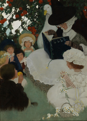 Mother Goose, 1906 (oil on canvas)