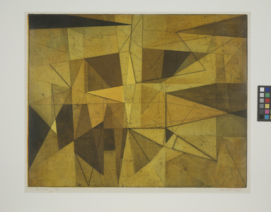 Yellow, 1950 (colour intaglio)