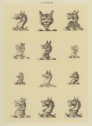 llustration for Fairbairn’s Book of Crests (engraving)
