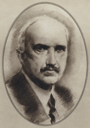 Portraits of Great Philosophers: Santayana (litho)