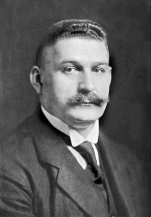 Gustav Bauer, 1918 (b/w photo)