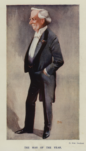The Man of the Year (colour litho)