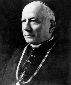 Cardinal Jules Saliege (1870-1956) Archbishop of Toulouse (b/w photo)