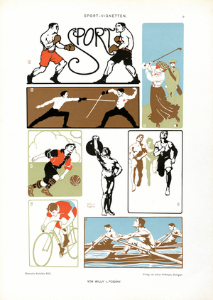 Sport Vignettes (print)